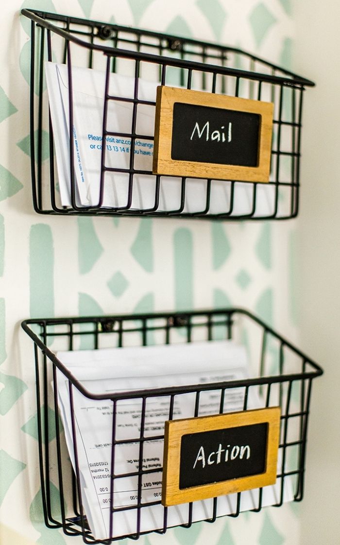 Office-organization-ideas-diy-mail-baskets