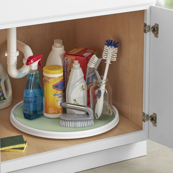 Under-kitchen-sink-organizer-lazy-susan